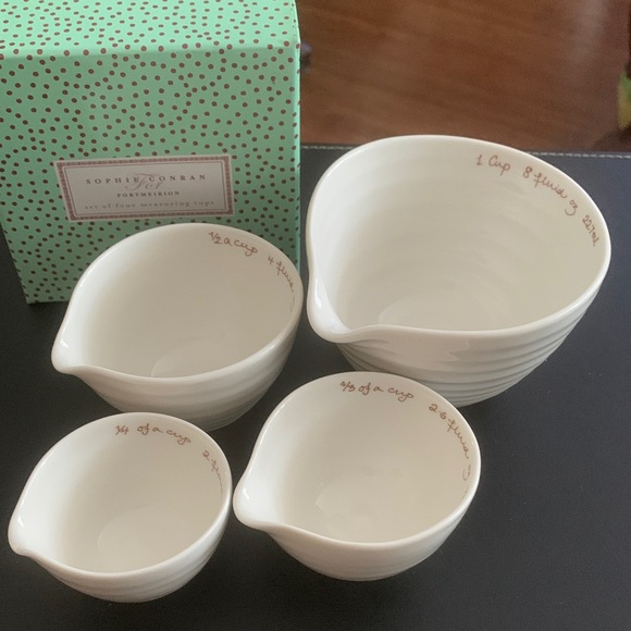 Portmeirion White Measuring Cups Set - Picture 2 of 2